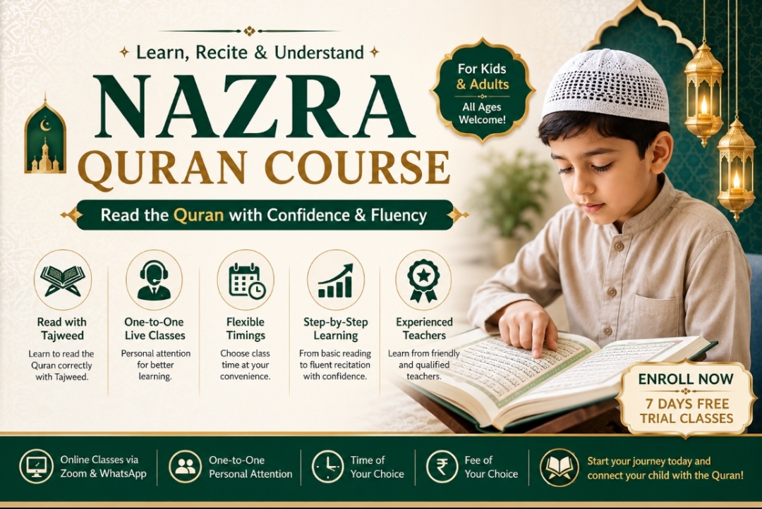 Nazra Quran Online Course